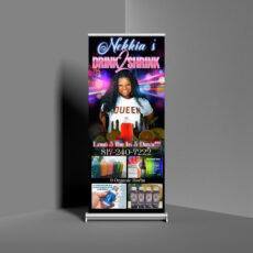 D2S RETRACTABLE BANNER DESIGN -VERS 3 *DESIGN ONLY NO PRINT