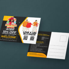 D2S POSTCARD , 2 SIDED *DESIGN ONLY NO PRINT