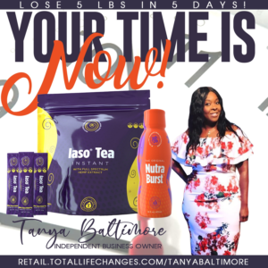 YOUR TIME IS NOW!