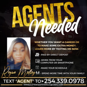 AGENTS NEEDED v3 - FLYER