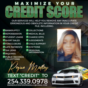 MAXIMIZE YOUR CREDIT