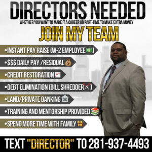 DIRECTORES NEEDED - FLYER