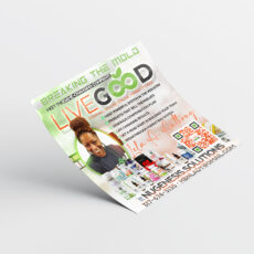 LIVE GOOD -   Flyer Design v1