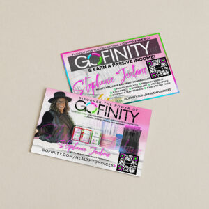 GOFINITY - 4x6 Design  - 2 sided *Design Only