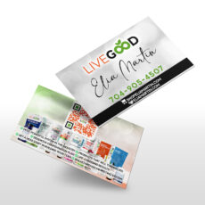 LIVEGOOD BUSINESS CARD DESIGN