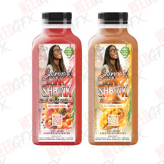 2 -  16 OZ LABEL DESIGNS ( 1-SIDED) Design Only - *No Print