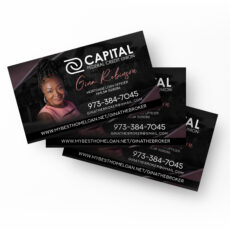 BUSINESS CARD DESIGN - 2 SIDED *DESIGN ONLY, NO PRINT