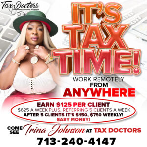 ITS TAX TIME - TAX PROMO
