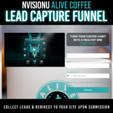 ALIVE COFFEE - LEAD CAPTURE FUNNEL