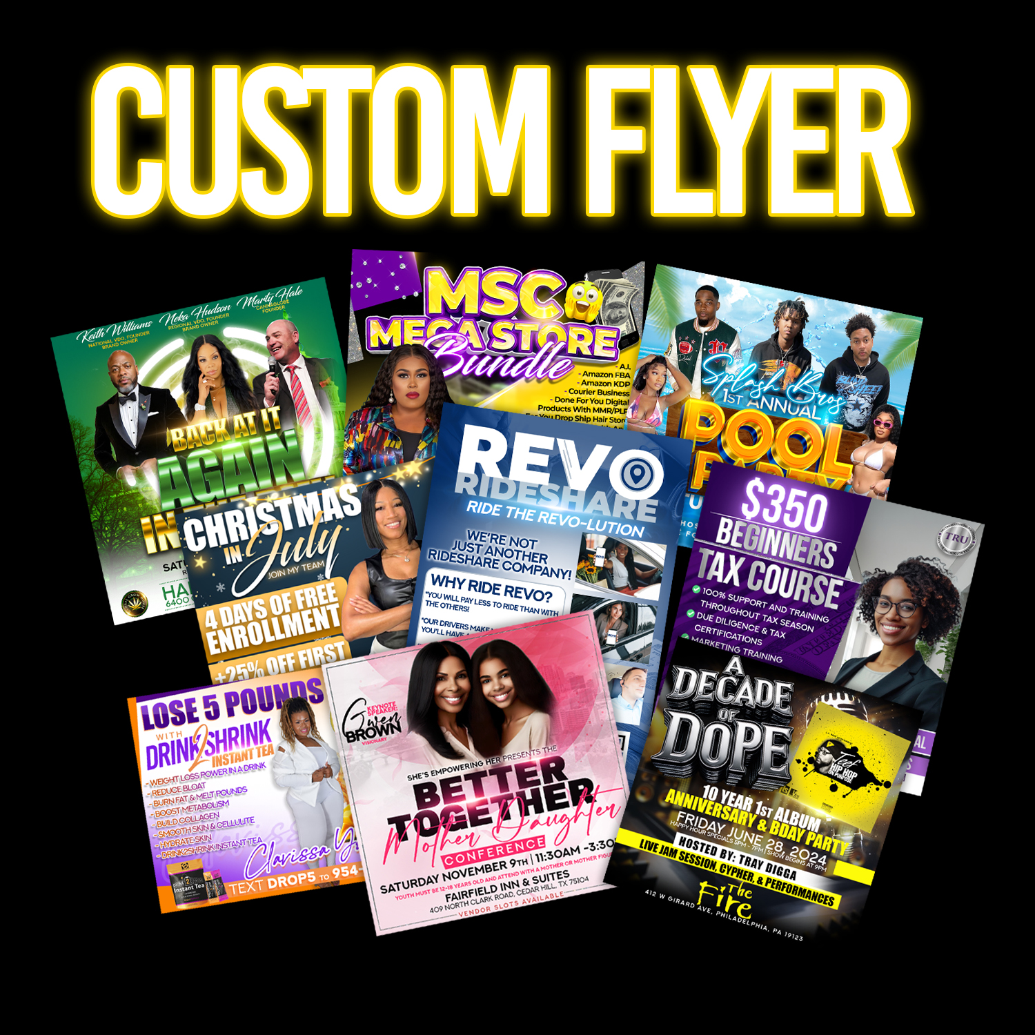 Why Custom Flyer Design is Essential for Your Summer 2025 Marketing Strategy