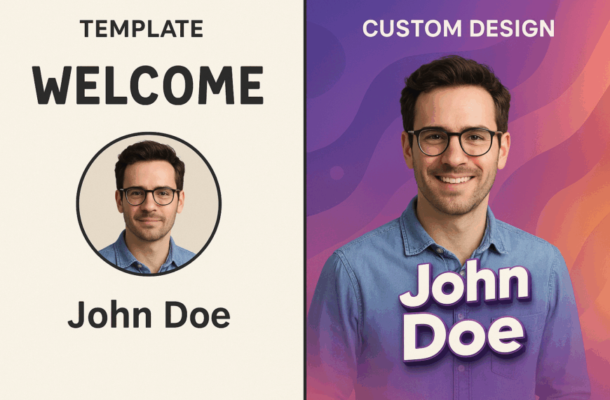 Blueprints & Boss Moves: Templates vs. Custom Designs—How You Build Your Brand Online